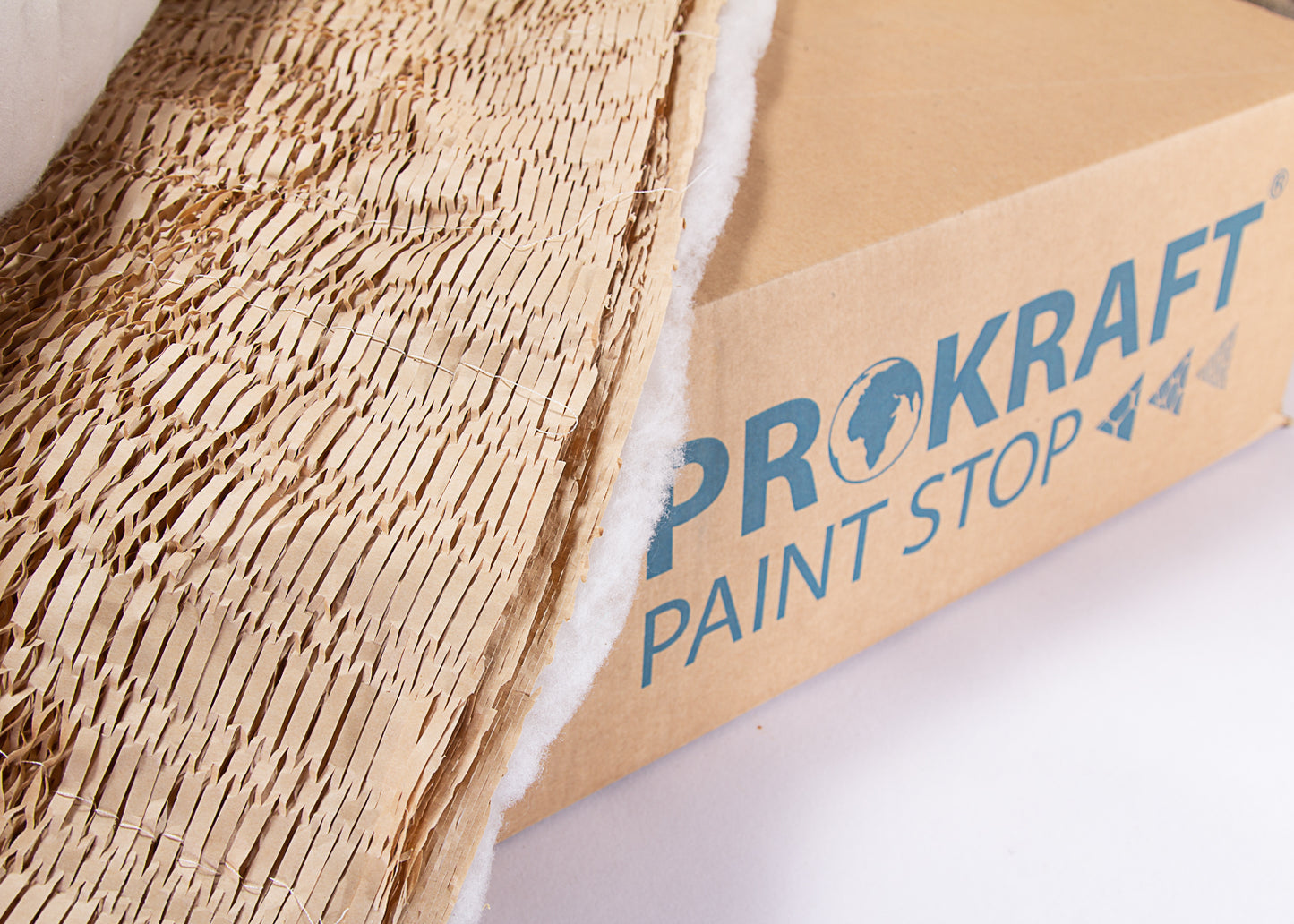 expanded paper spray booth filter with 7 layers of kraft paper