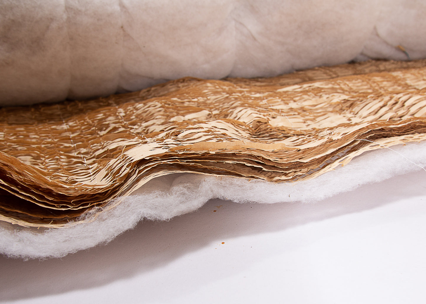 kraft paper filter with 7 layers of filtration plus additional dust collection layer