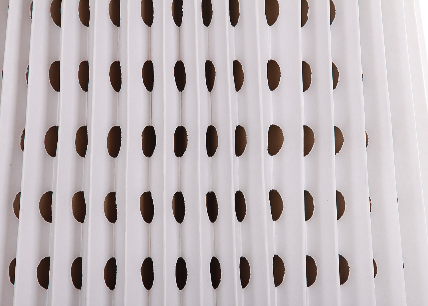 folded paper paint filter for spray booths