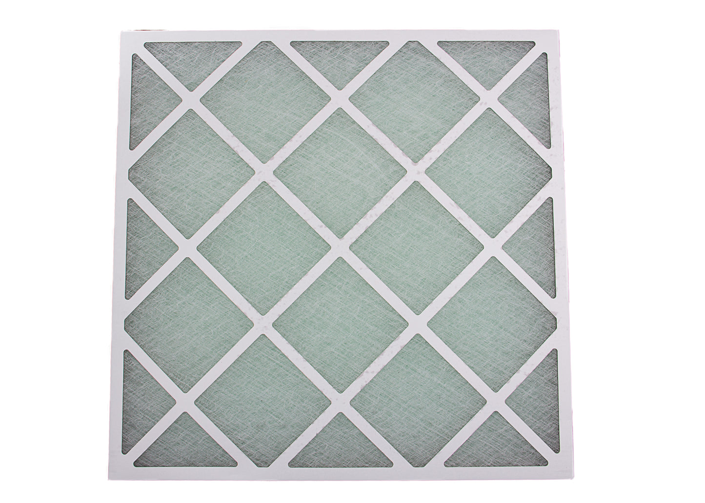 photo of fibreglass panel filter for paint collection in a spray booth.