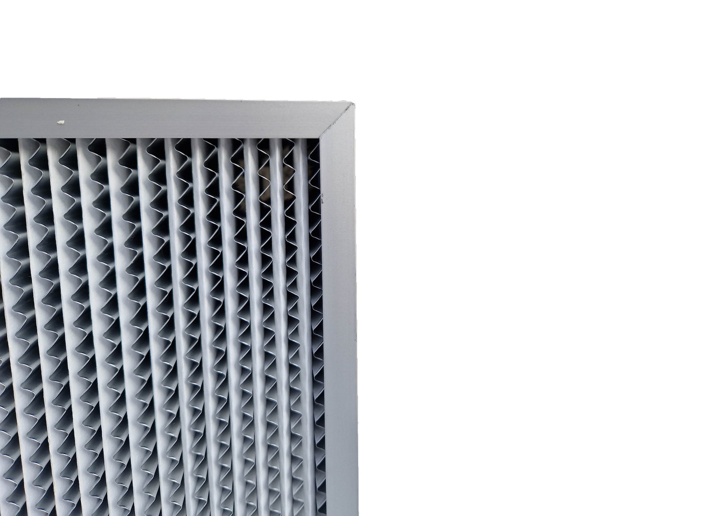 hepa air filter with deep metal frame. hvac filter