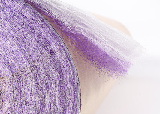 close up photo of fibre glass spray booth filter designed to capture water based coatings