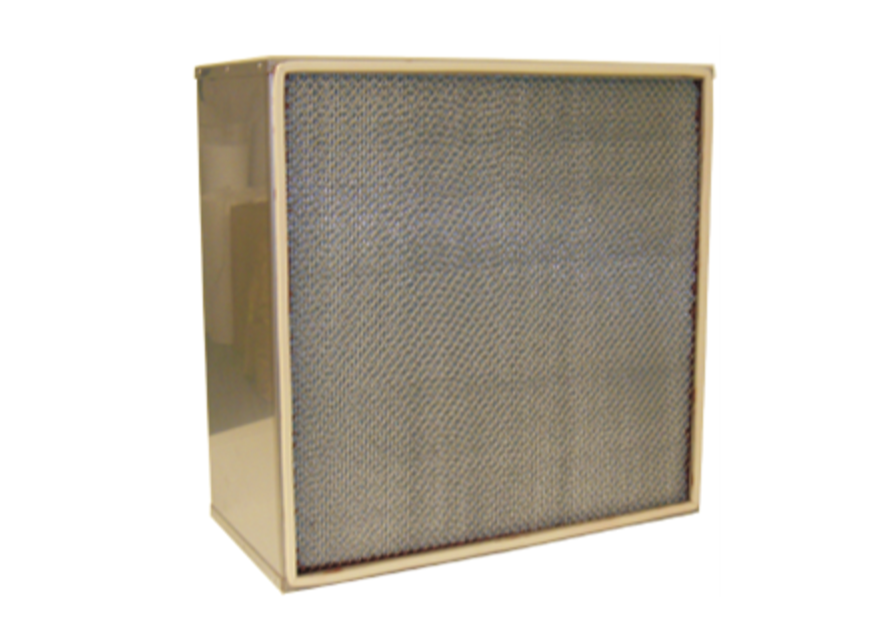 HEPA filter for high quality air filtration. HVAC filter for medical quality air filtration