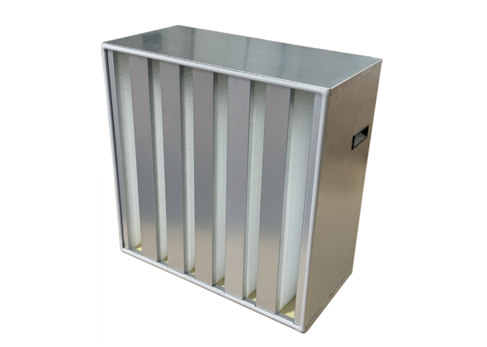 high capacity HVAC filter for the filtration of air and to collect dust particles