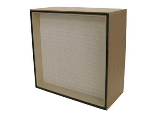 HVAC air filter with wooden frame, HEPA filters for 99.9% air filtration