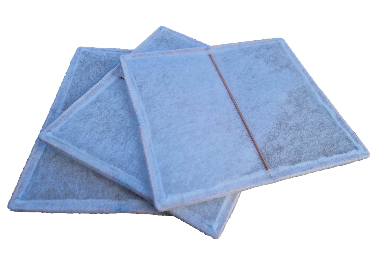 photo showing the back of our air conditioning filters that offer air filtration with minimum restriction to the airflow