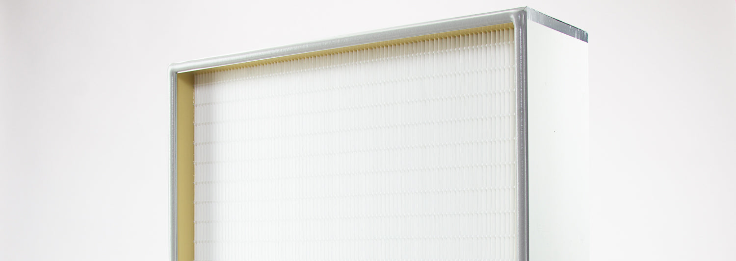 air HEPA filter with metal frame for highest quality air filtration