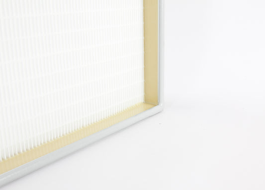 HVAC filtration for use in medical facilities and for absolute filtration