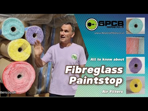 video that explains the different uses for our range of rolled paint stop filtration media