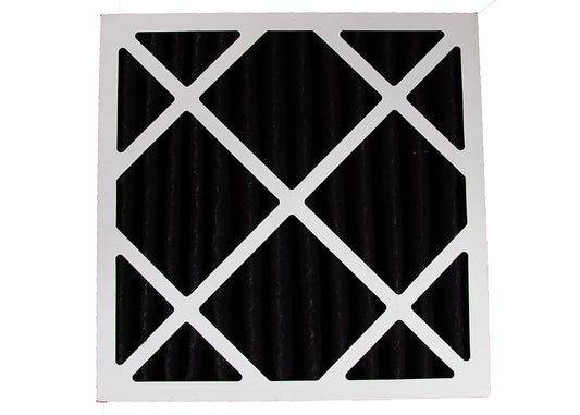 photo of the front of our please carbon coated panels which are designed to capture fumes from industrial areas
