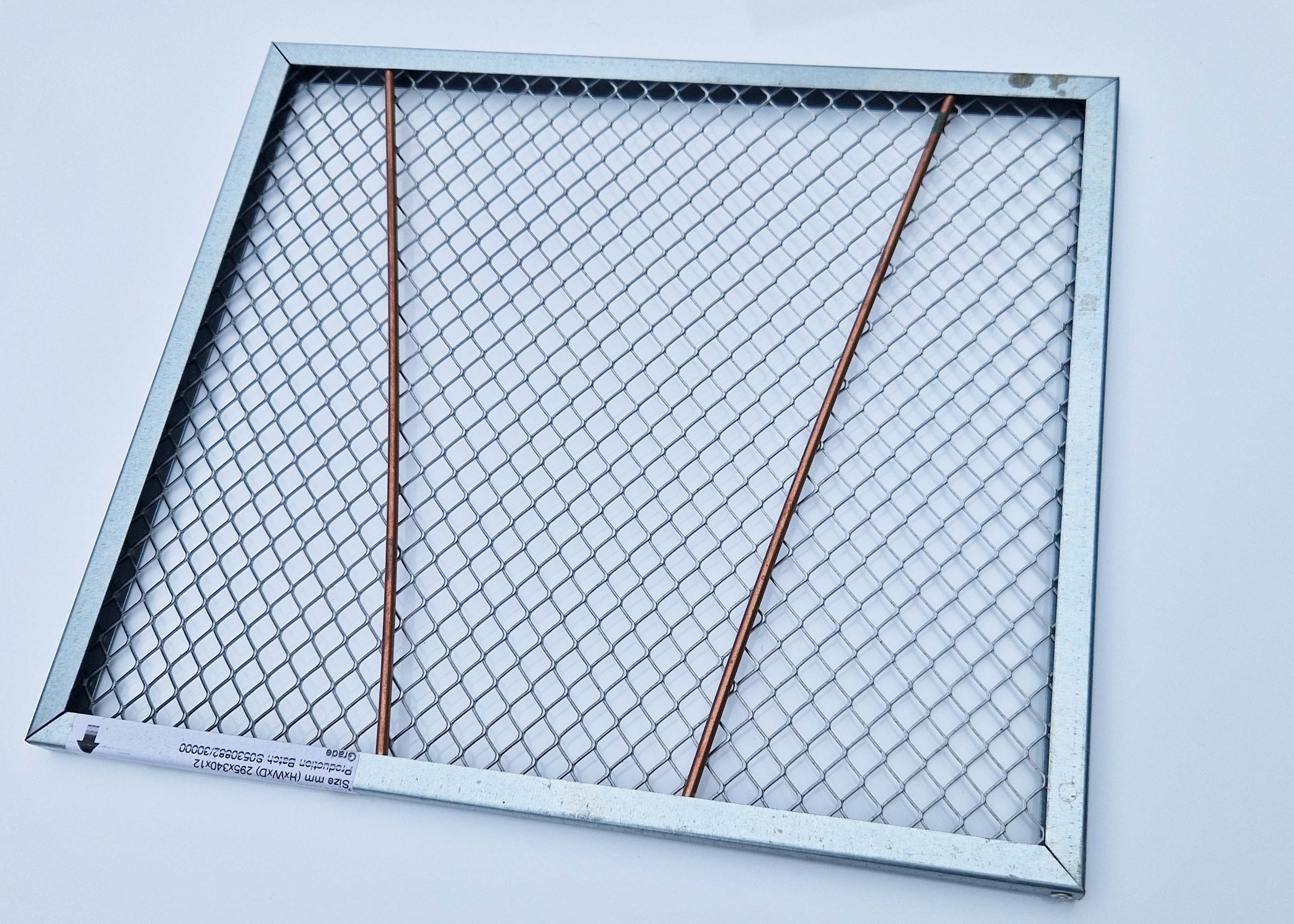 Frame Multi Filter Fan Coil Filter - Reusable Galvanised Frame & Screen – Bespoke Filters
