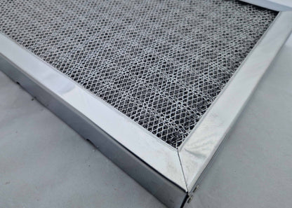 photo of our stainless steel mesh grease filters for cooker hoods